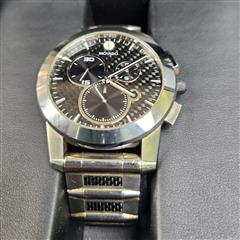 Movado Vizio Chronograph Carbon Fiber Dial Swiss Quartz 83C51890